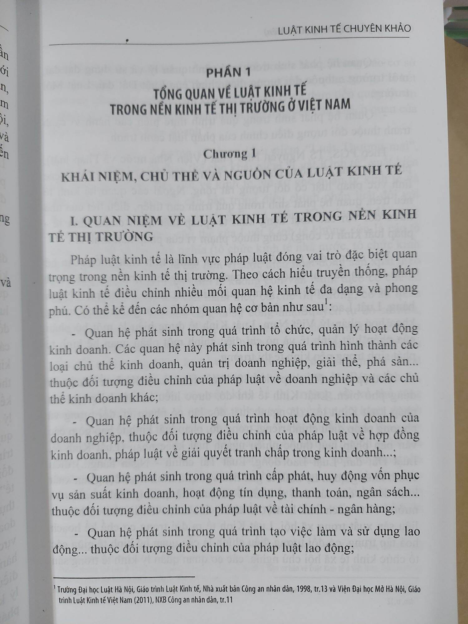 Luật kinh tế (Sách chuyên khảo)