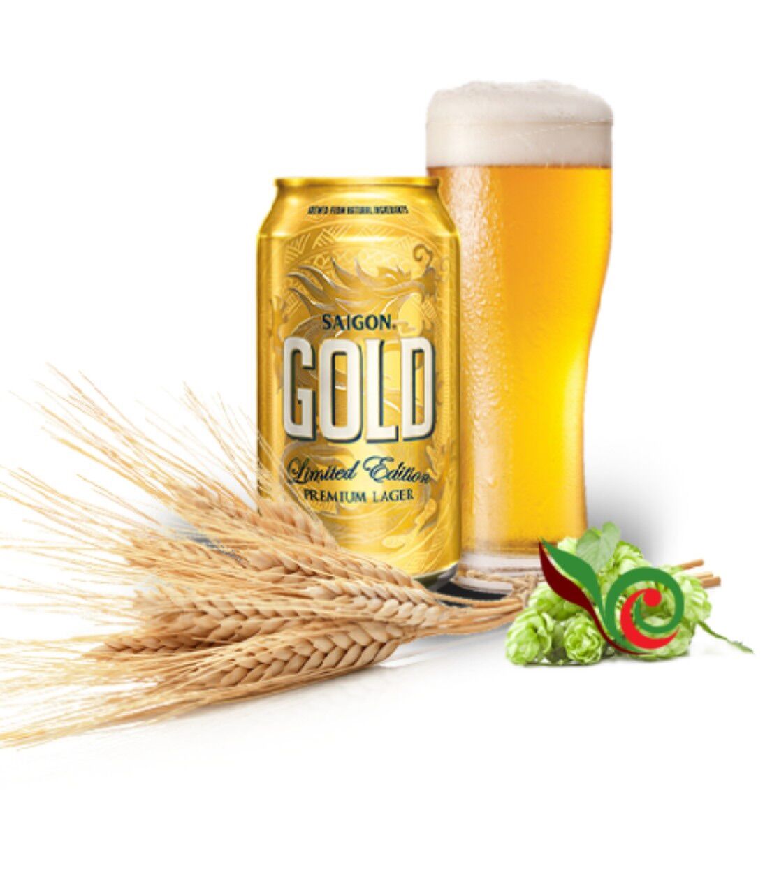 THÙNG 18 LON BEER SÀI GÒN GOLD x 330ml