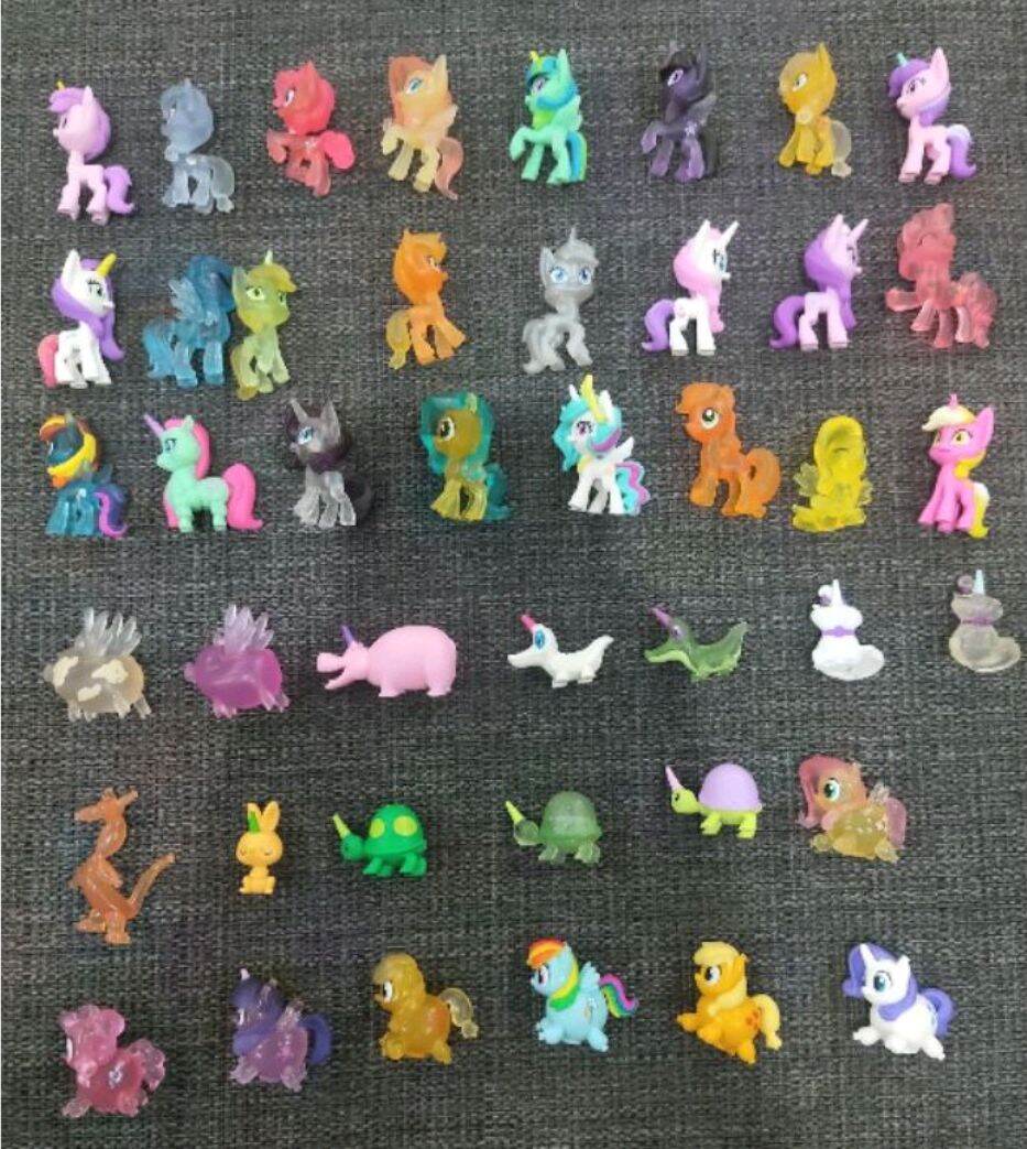 Bộ 4 sản phẩm Pony chính hãng Hasbro Cute hạt me