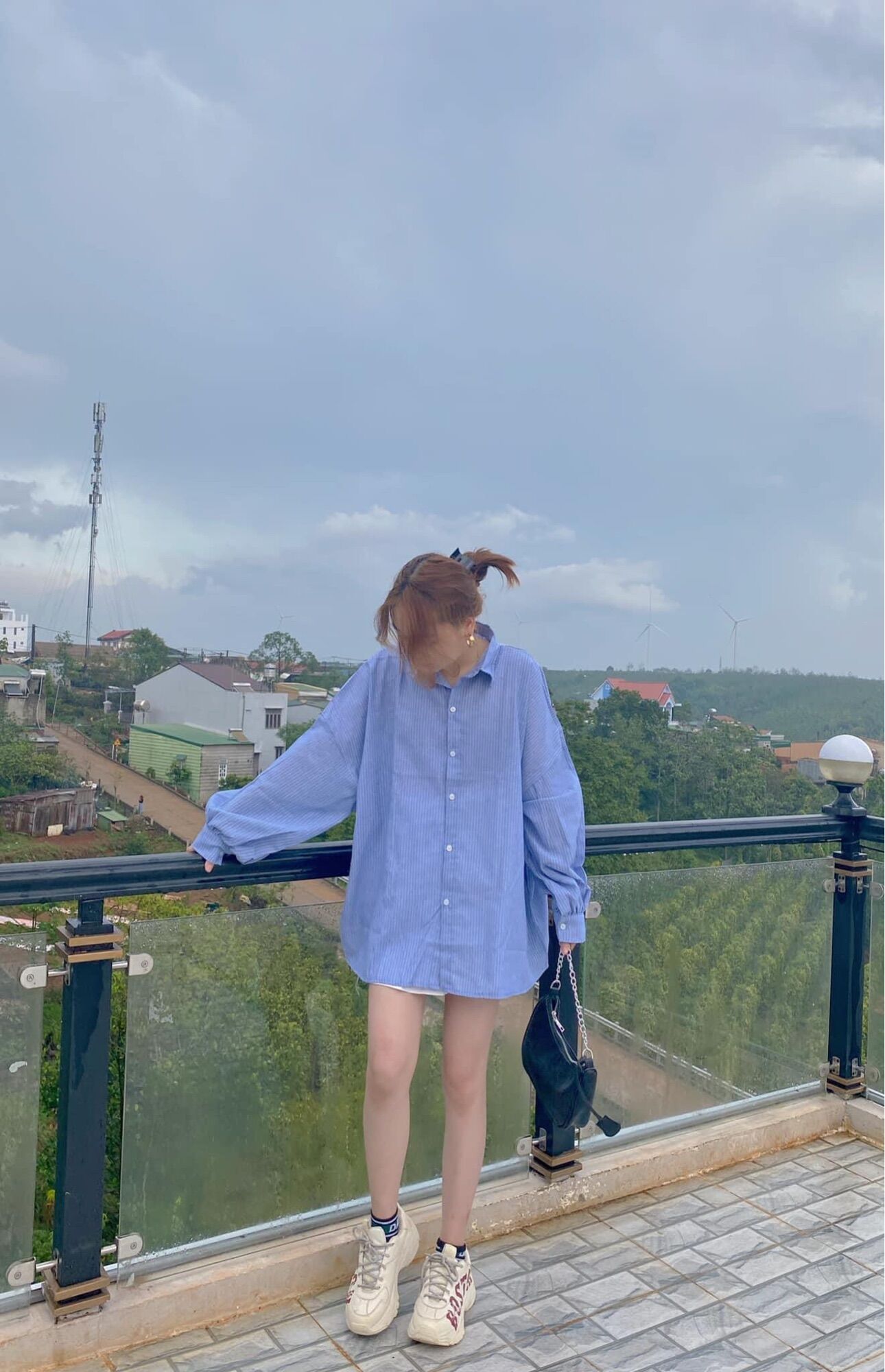 🔅SƠ MI TRẮNG TAY DÀI KẺ SỌC