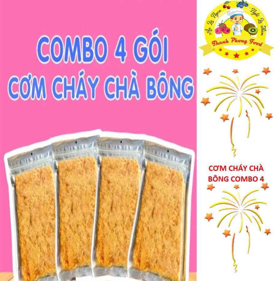 Cơm Cháy Siêu Chà Bông Túi Zip 200gr