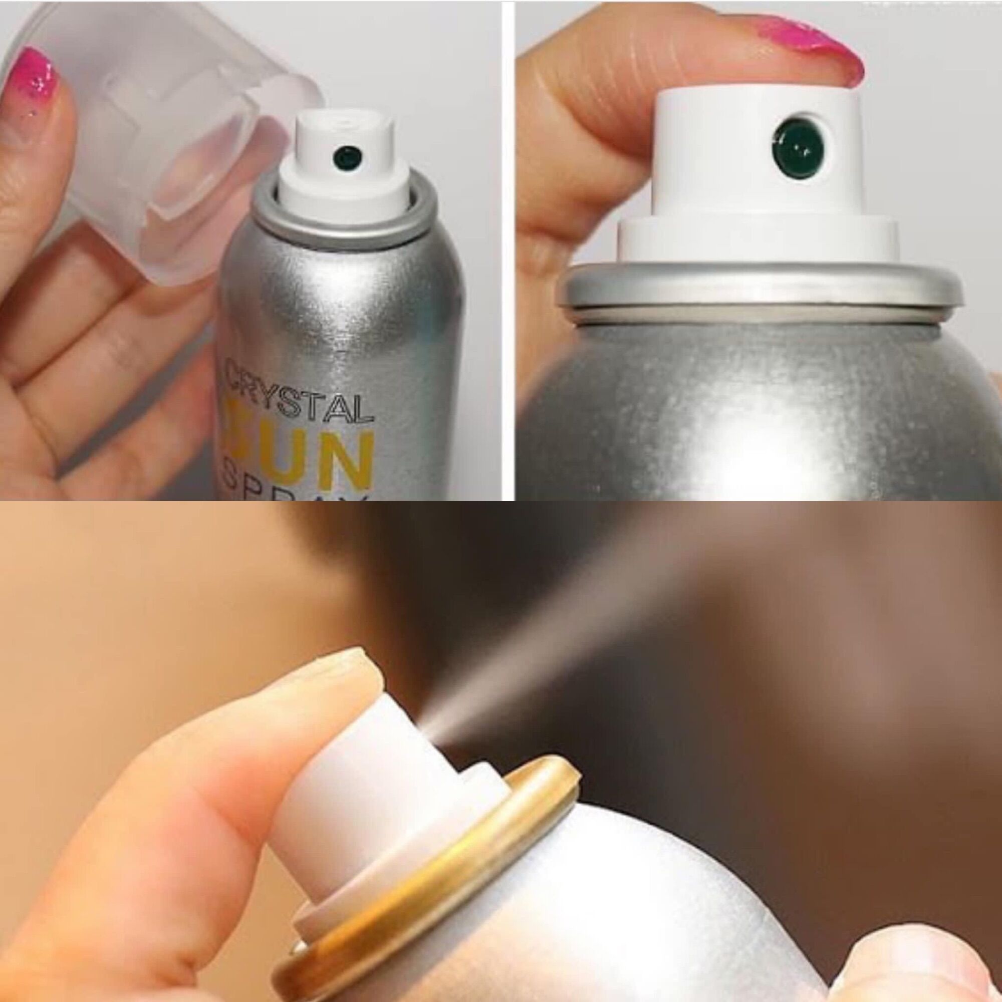 Xịt chống nắng Crystal Sun Spray SPF 50+ PA+++