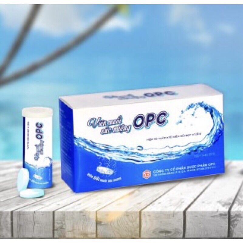 Viên muối súc miệng OPC ( Tuýp 20 viên )