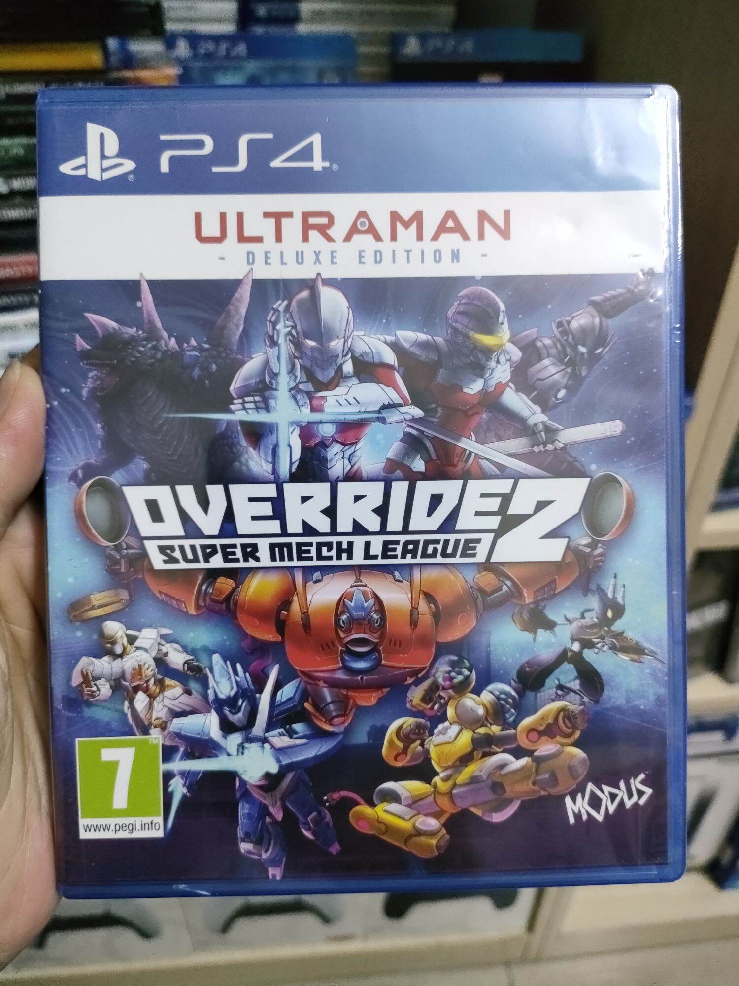 Đĩa Game PS4 | Ultraman Override 2 Edition (Game Đối Kháng 1-2 Players)