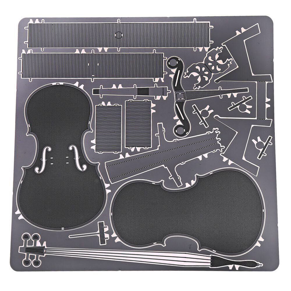 đồ chơi lắp ráp mô hình 3d kim loại, đồ chơi lắp ráp Đàn Violon