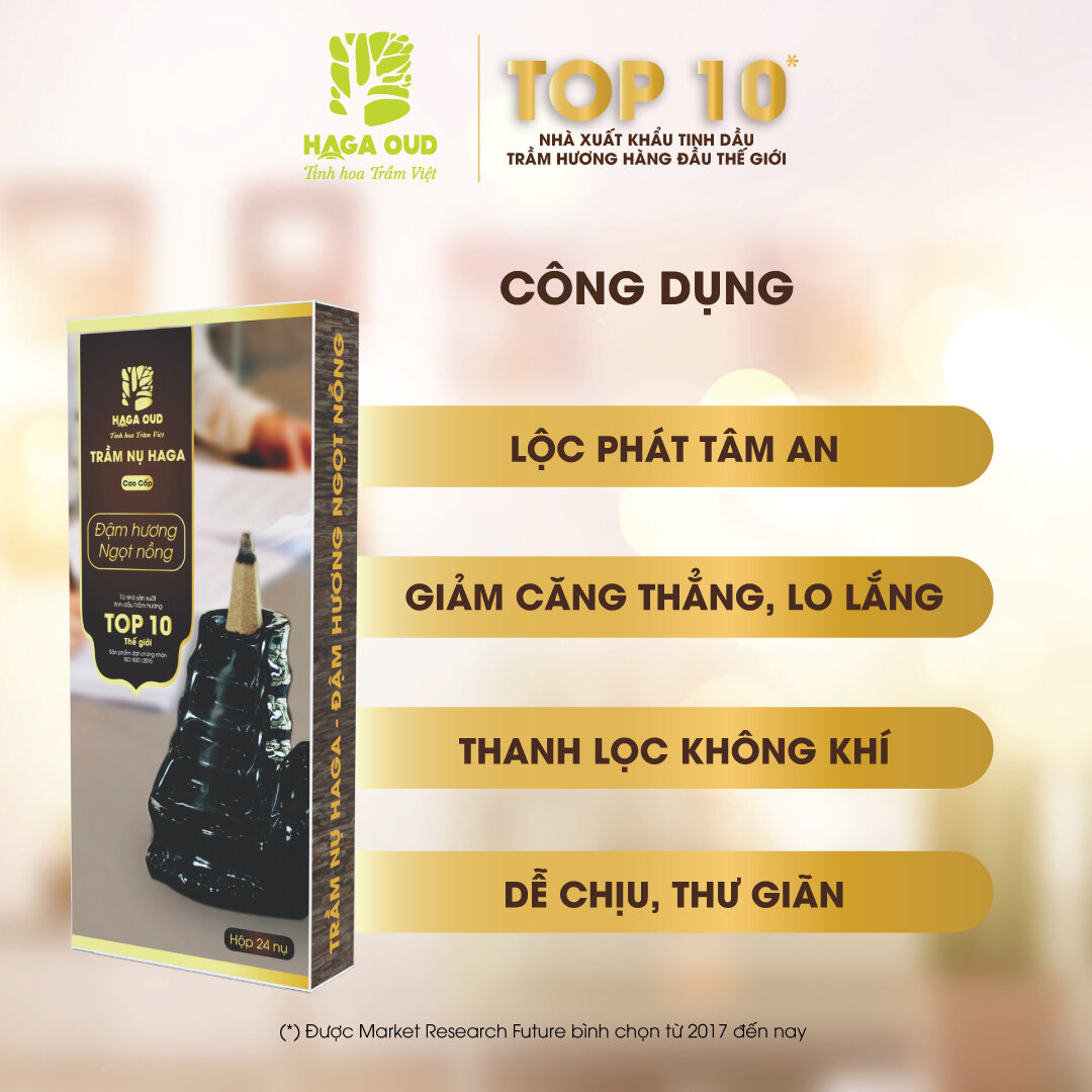 Trầm Nụ HAGA ( cao cấp )