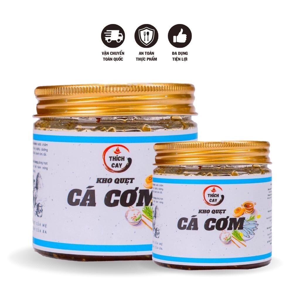 Kho Quẹt Cá Cơm- hủ 250gr