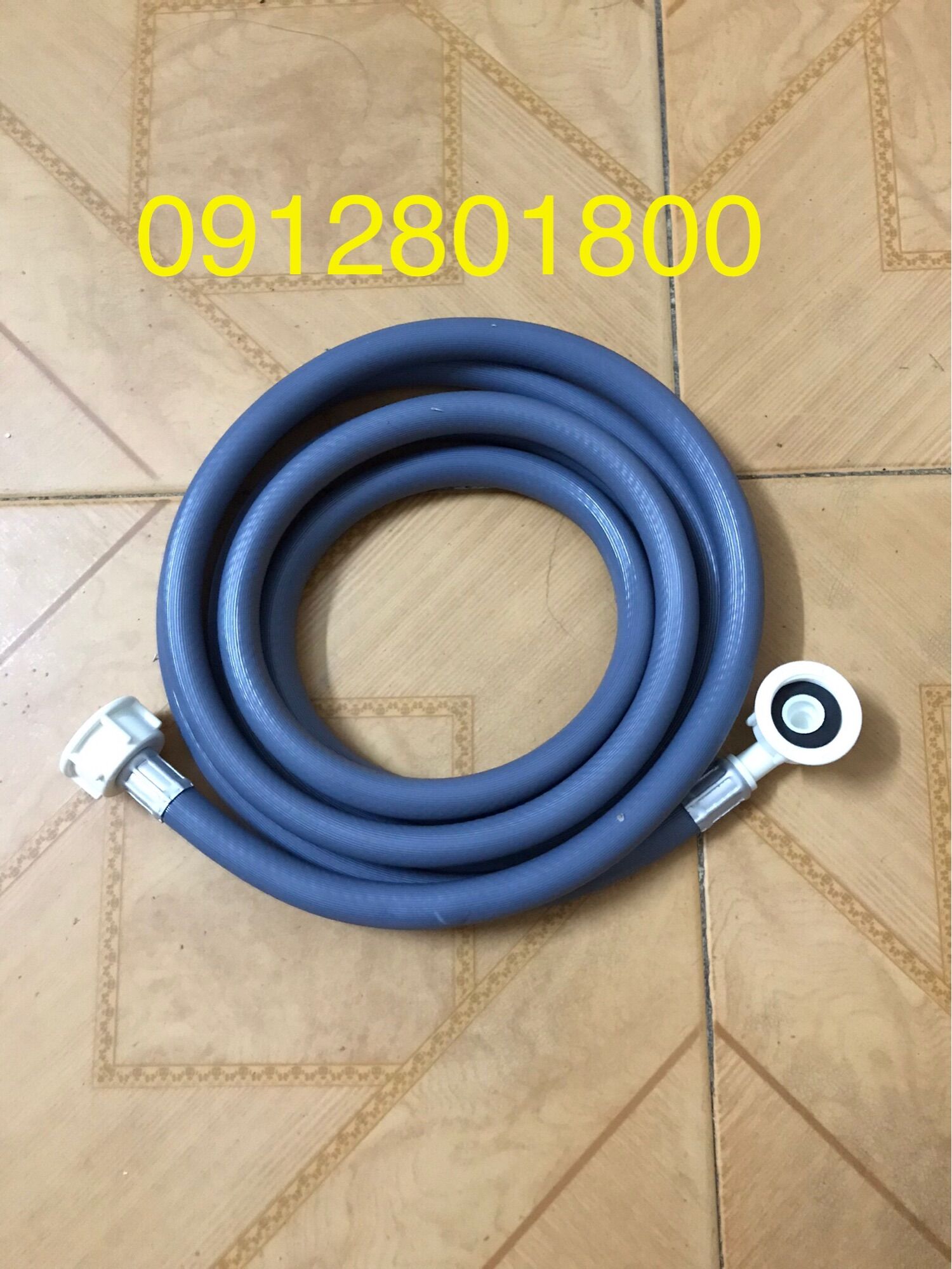 Dây cấp nước máy giặt 2 đầu ren dài 3m 3 mét