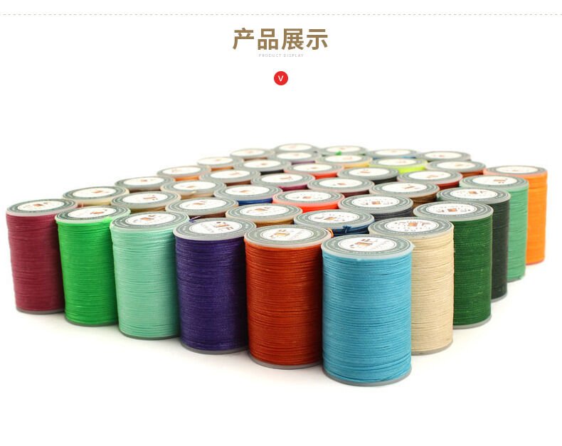 Chỉ sáp sợi dẹt 0.8 mm khâu đồ da 0.8mm * 90m dài chất lượng tốt