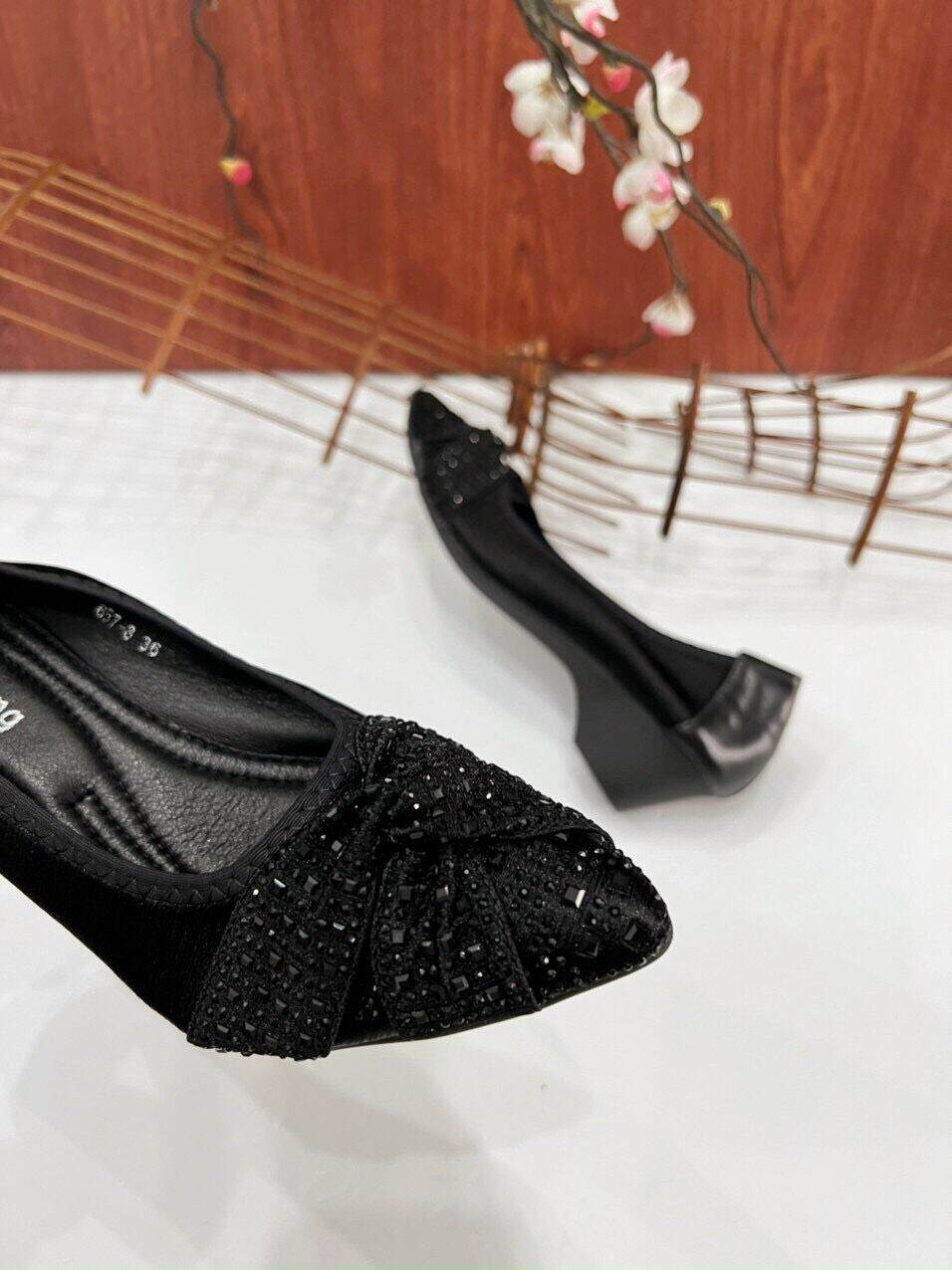 giày búp bê nữ thời trang cao cấp mẫu mới 3 phân