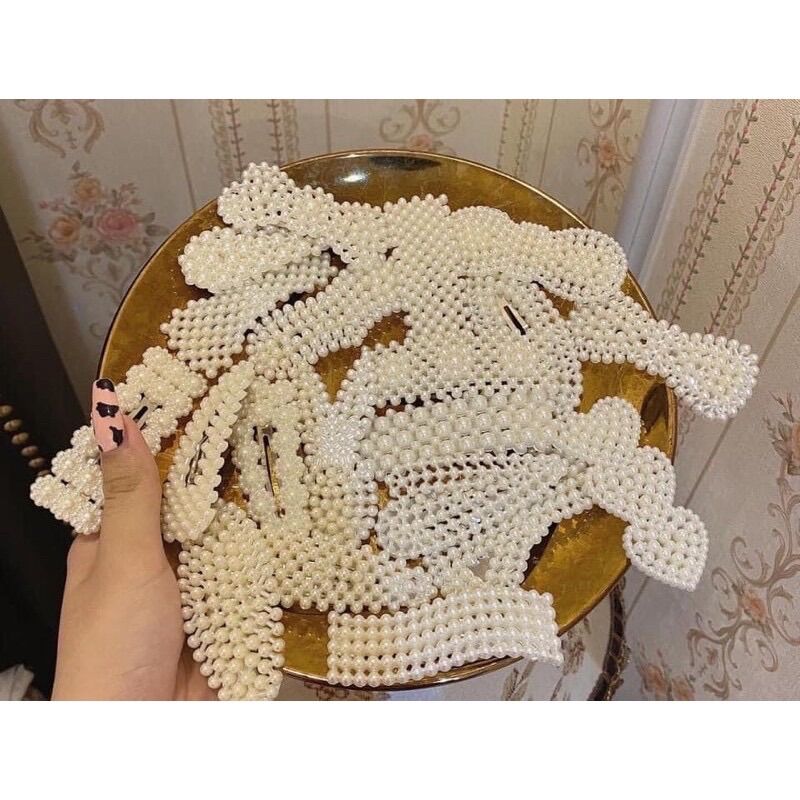 Set 20 chiếc kẹp tóc ngọc trai Hàn Quốc siêu xinh