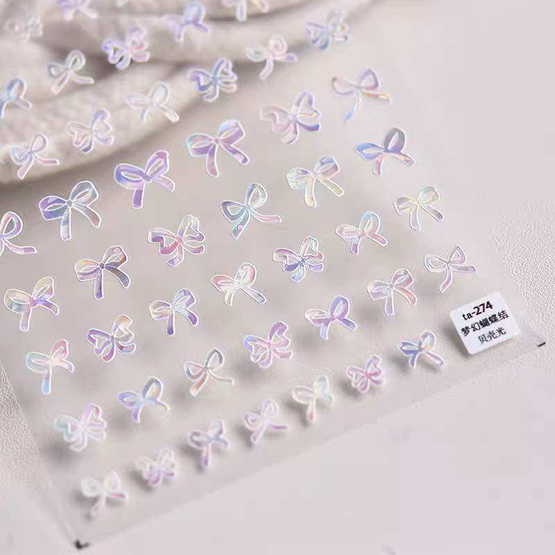 Sticker nổi nơ 5d