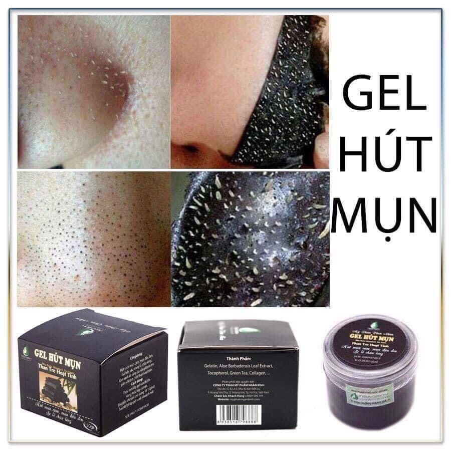 Gel hút mụn than tre hoạt tính NGÂN BÌNH