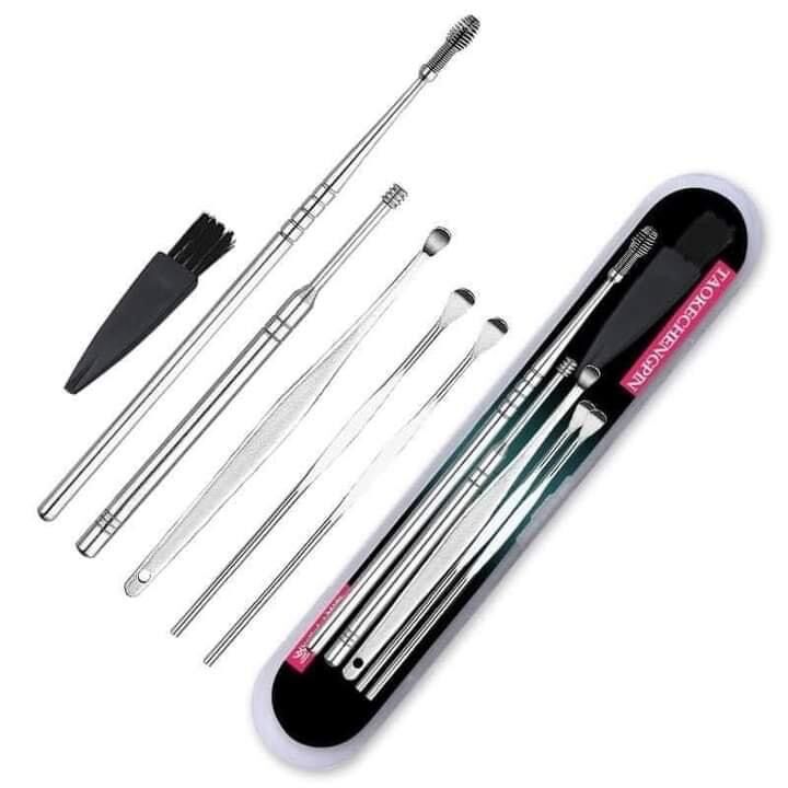 BỘ LẤY RÁY TAI 6 MÓN
