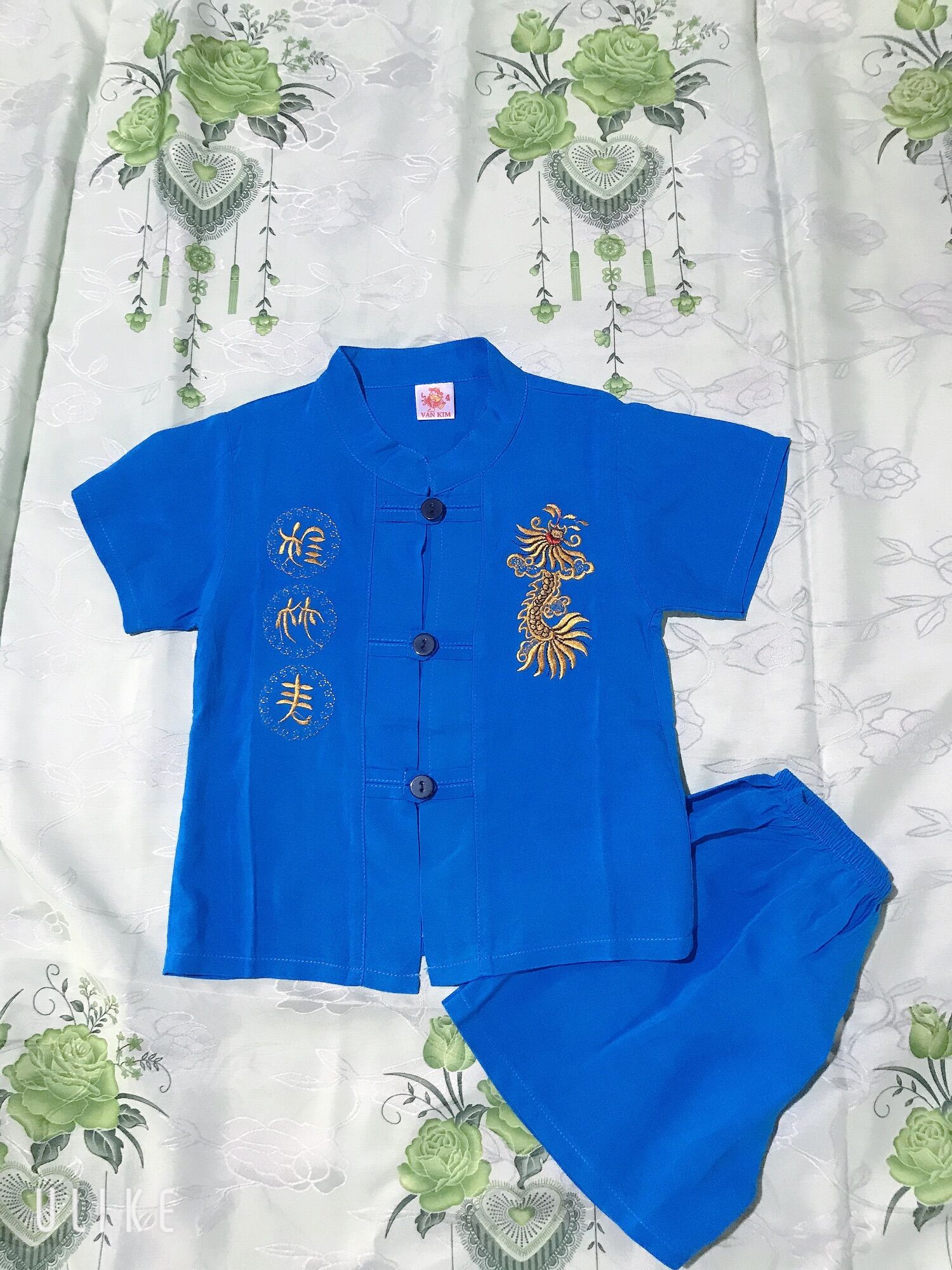 Bộ tole tàu thêu rồng ( từ 10-25kg )