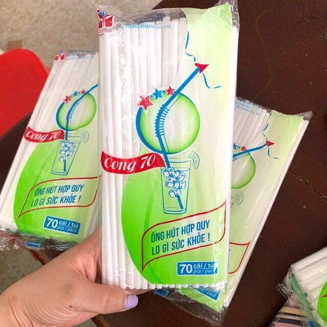 Ống hút nước mía đủ cỡ