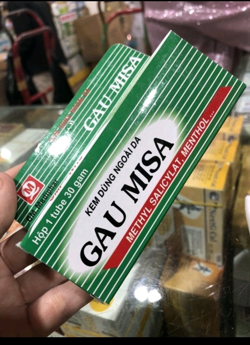 KEM BÔI DA GẤU MISA. H/1 tuýp  × 30g.