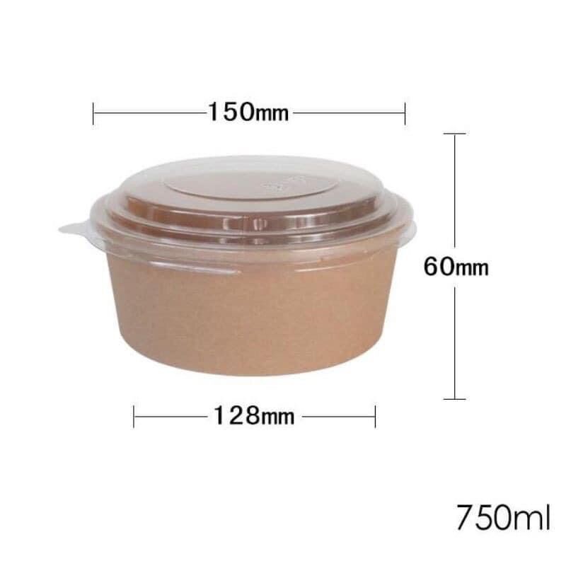 Sét 10 tô giấy 750ml
