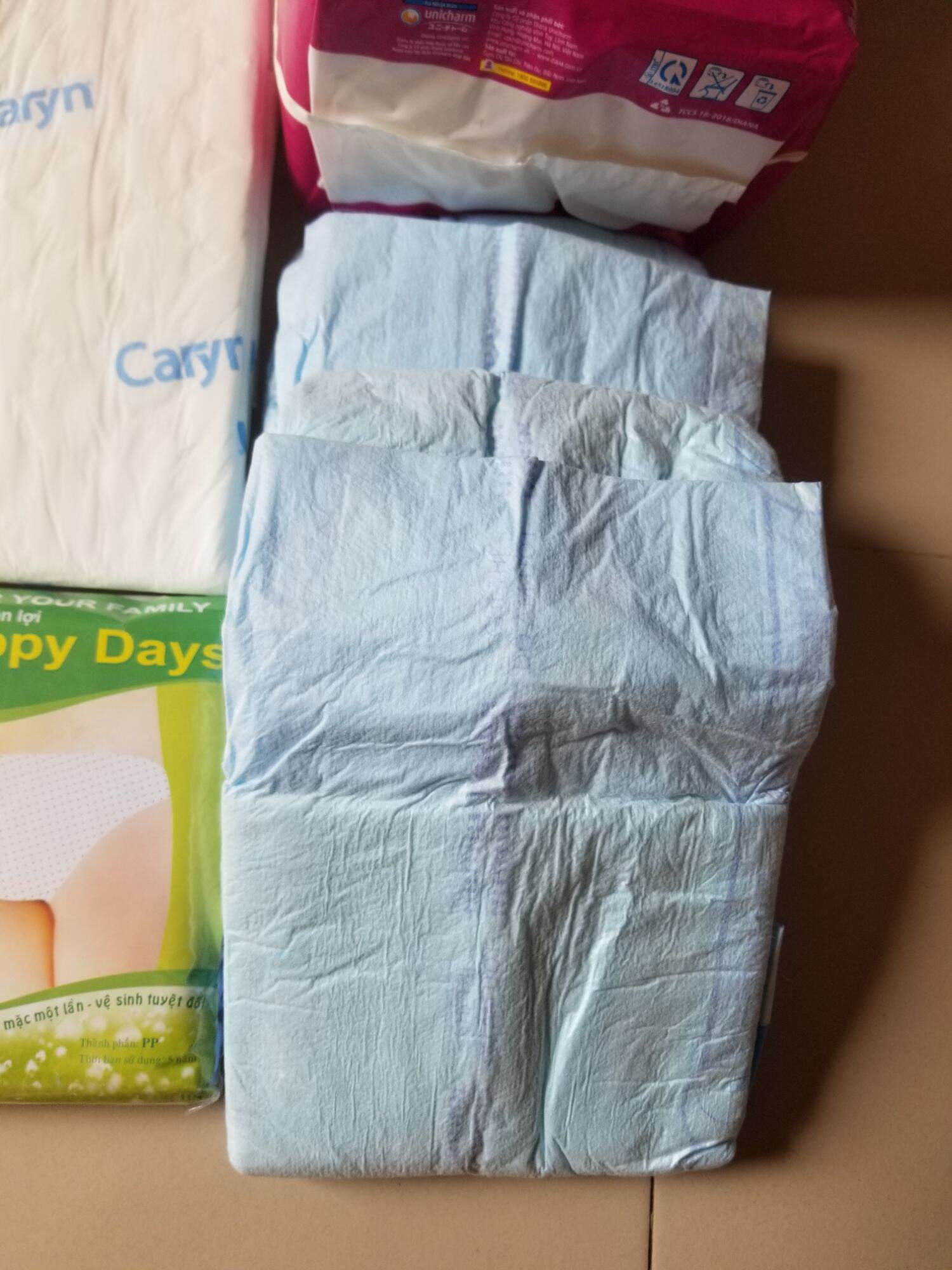 Combo cho mẹ 10 quần giấy +1 mama+ 2 lót sản phụ +2 tã dán người già