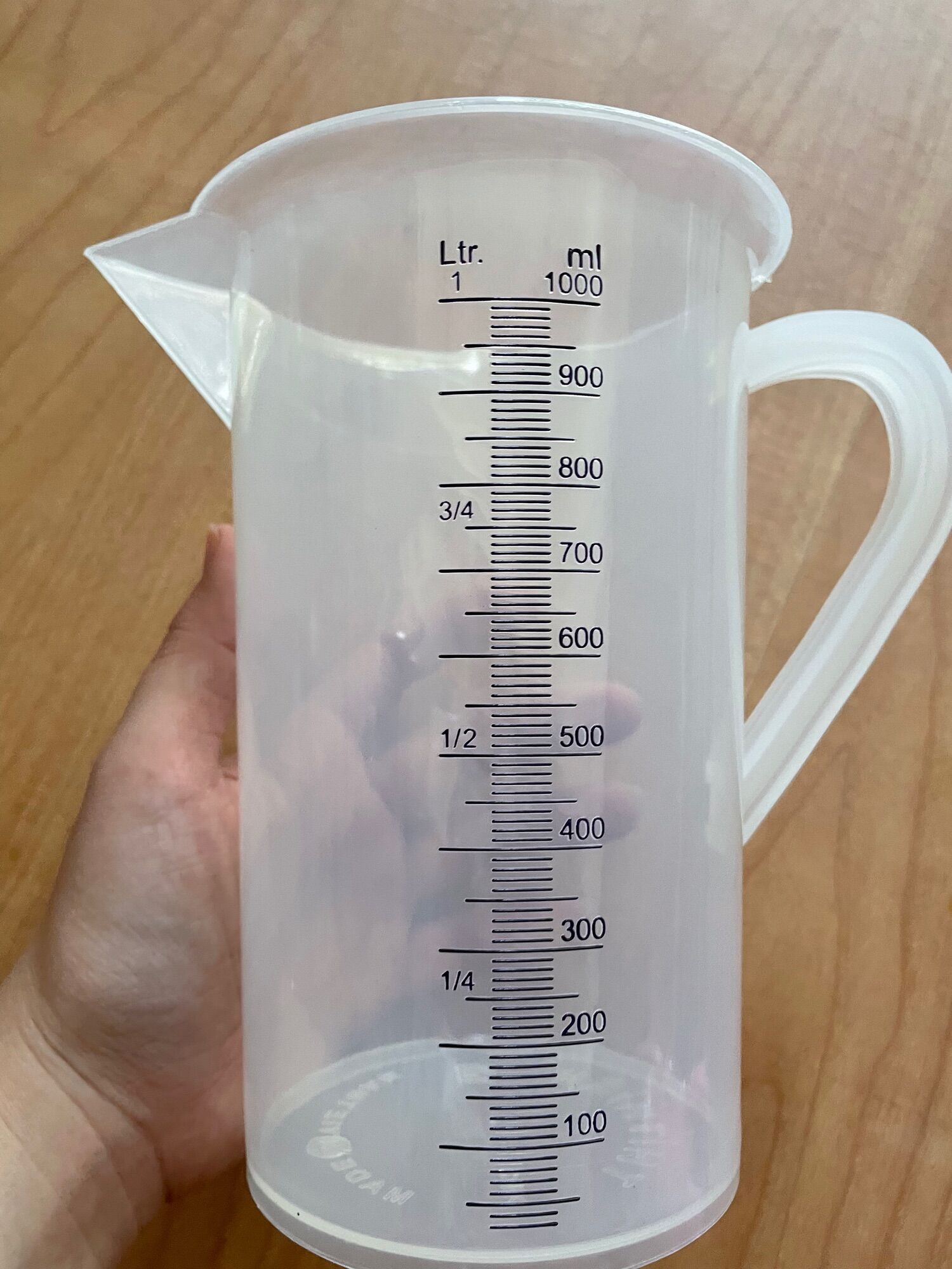 Ca chia vạch, ly đo lường có vạch  1000ml)