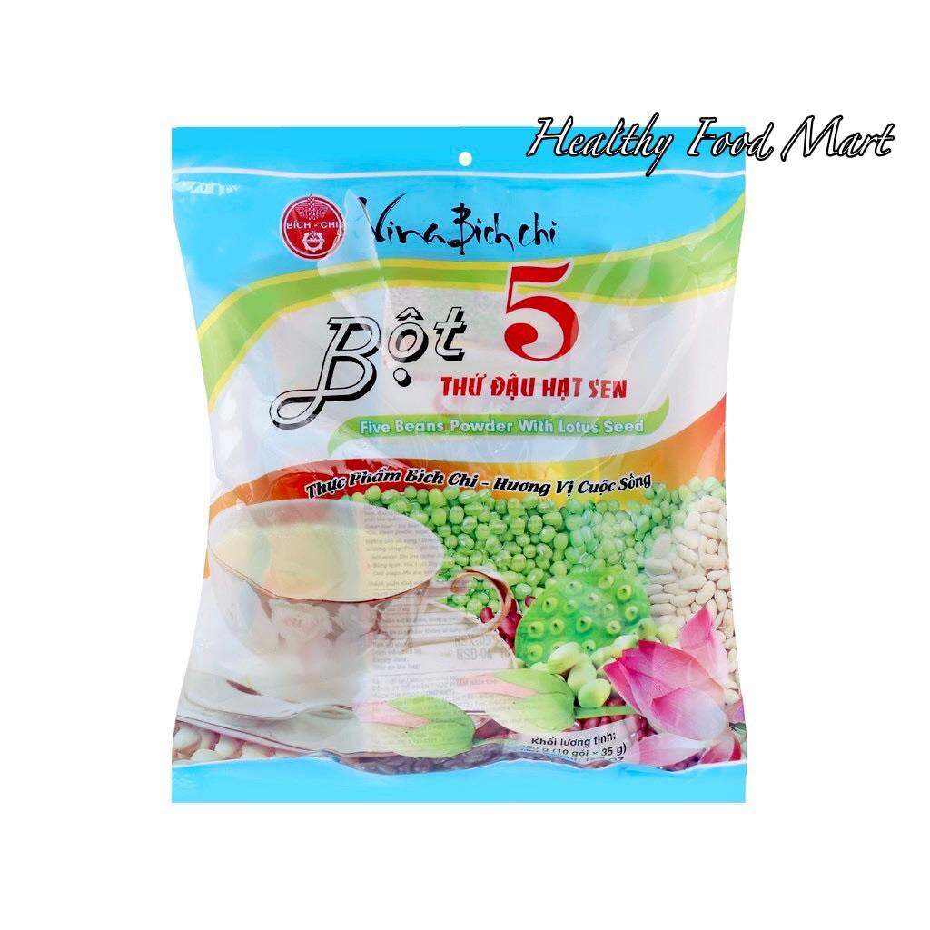 Bột 5 Thứ Đậu Hạt Sen Có Đường Bích Chi 350g