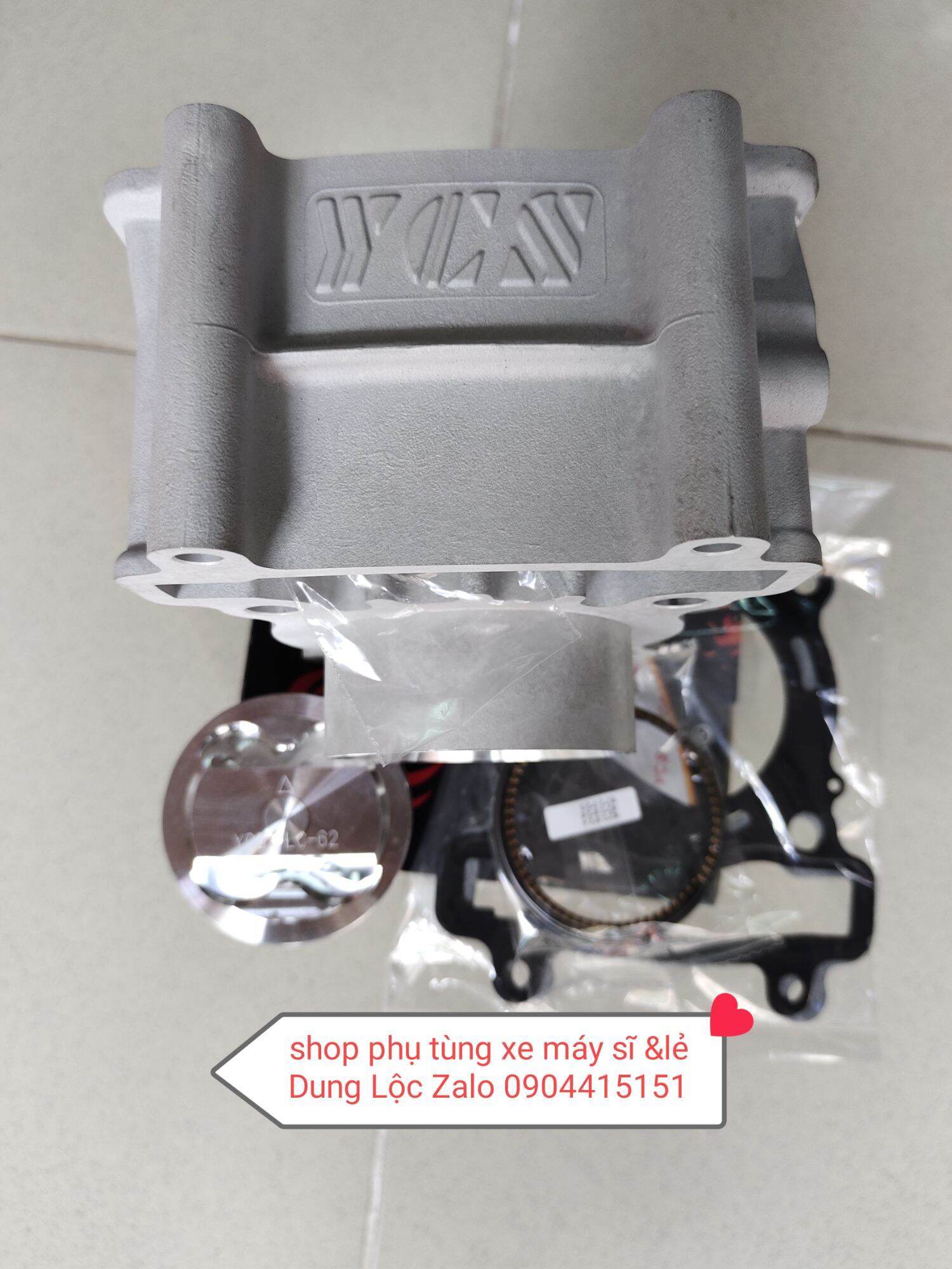 [HCM]full lòng pitong bạc Exciter 62 ycs