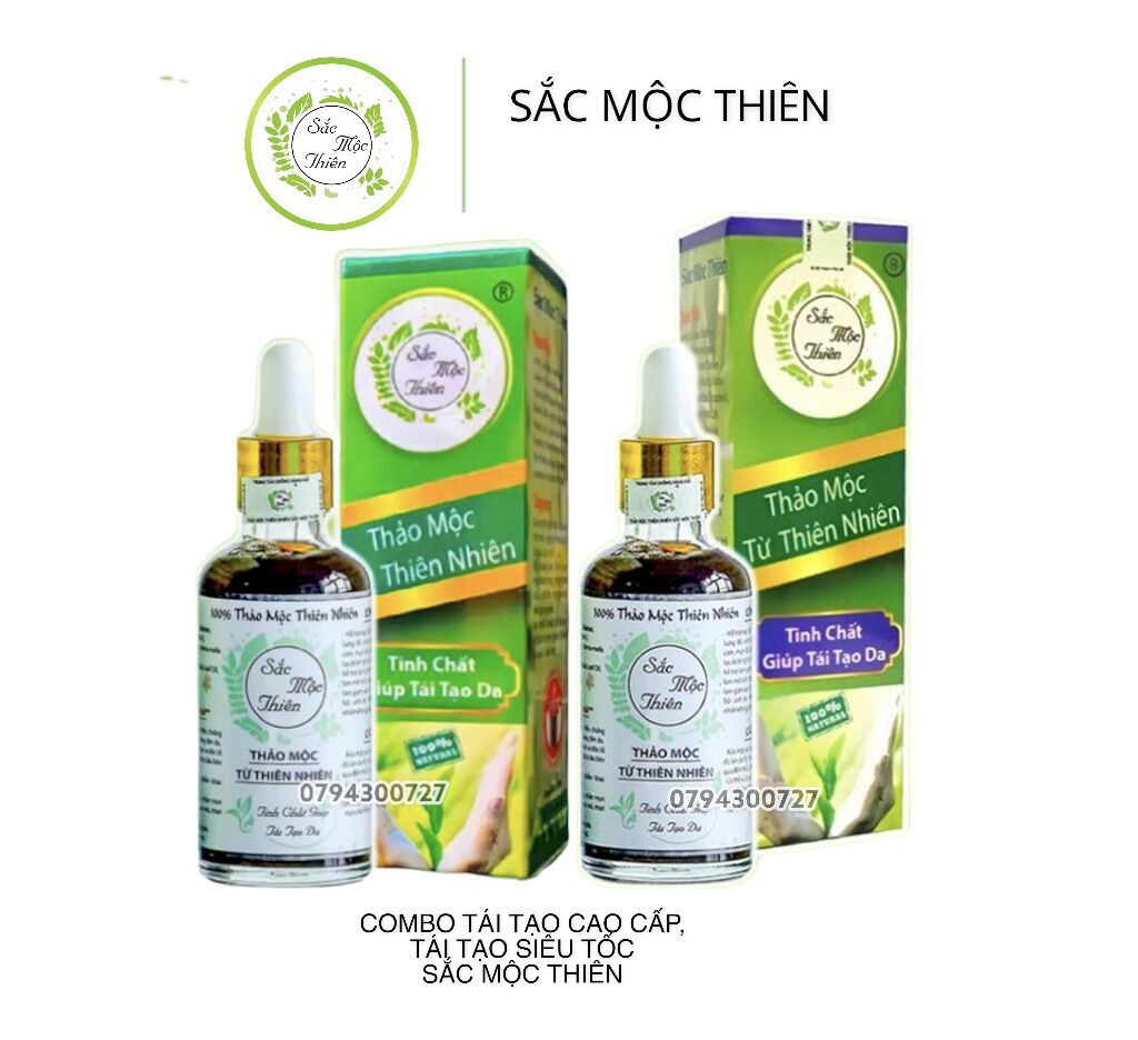 Combo Tái Tạo Siêu Tốc và Tái Tạo Cao Cấp Sắc Mộc Thiên