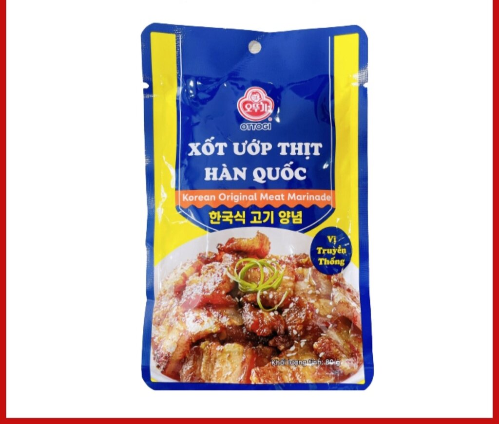 Xốt ướp thịt Hàn Quốc vị  80g