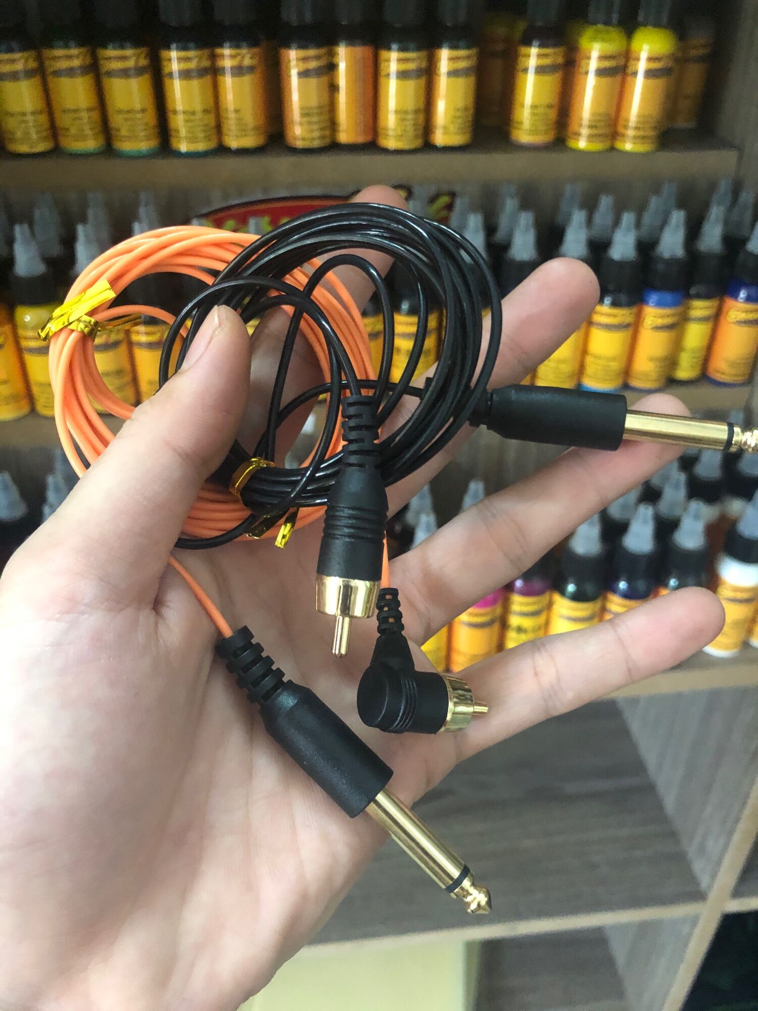 Dây RCA siêu mỏng cho máy xăm pen Rotary