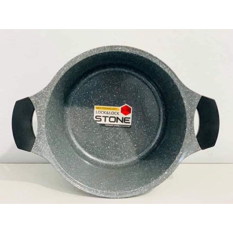 Nồi Đá Stone Cao Cấp LocknLock 20cm LCA6202D (hàng chính hãng)