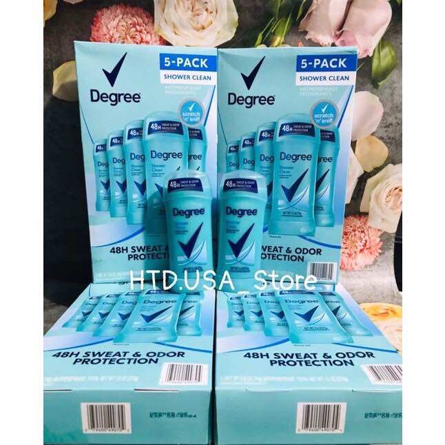 Sáp khử mùi degree dry protection 74g của mỹ