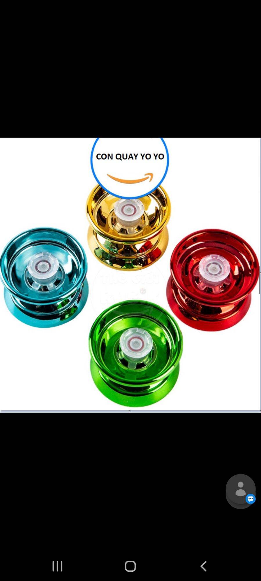 Đồ chơi con quay yoyo có đèn phát sáng cho bé