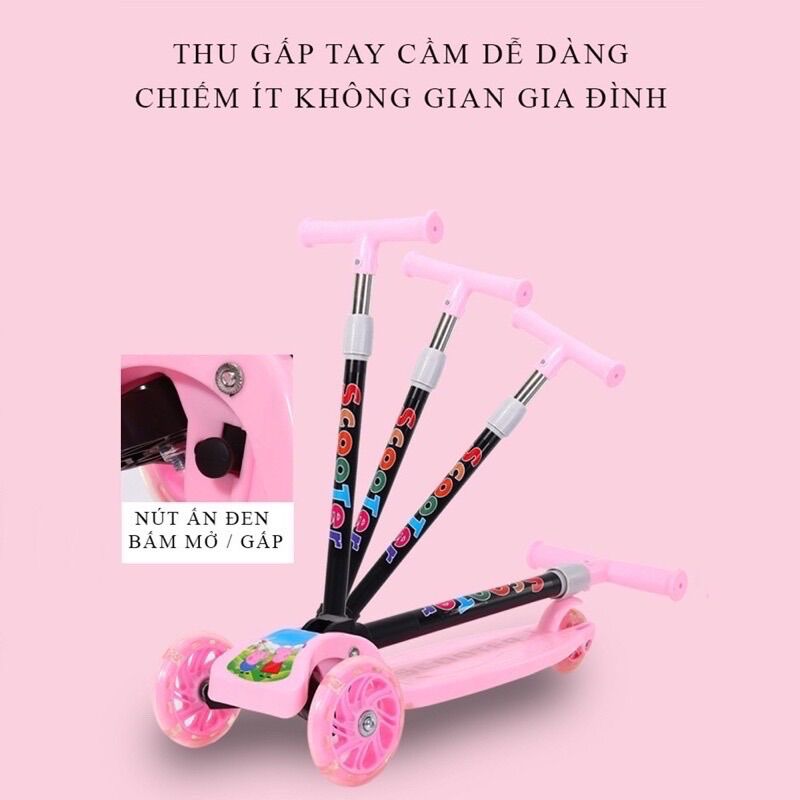 Xe Trượt Scooter 3 Bánh Cho Bé