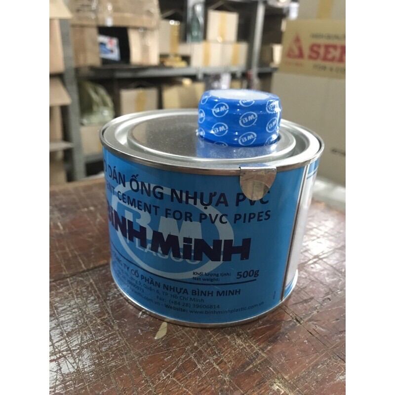 Keo dán ống nhựa Bình Minh ( 100g - 500g)