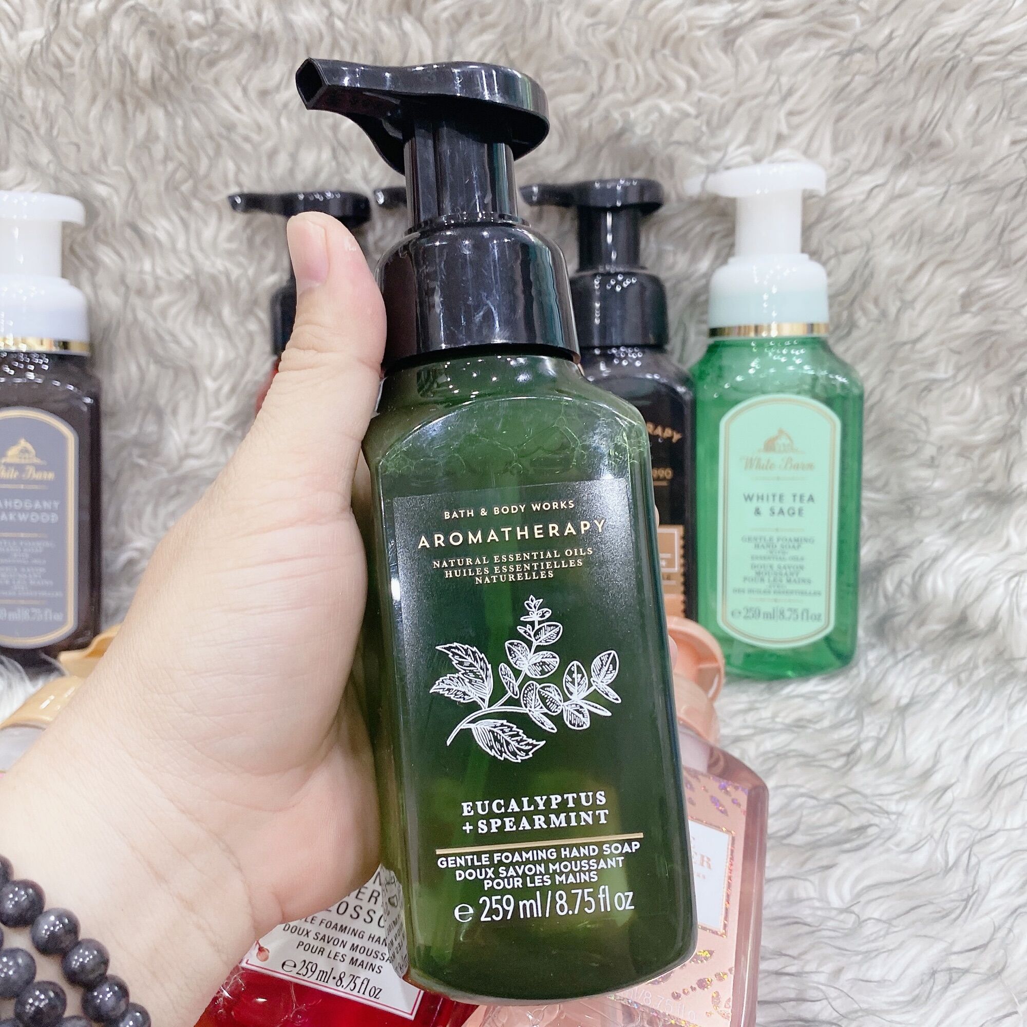nước rửa tay tạo bọt bath & body works