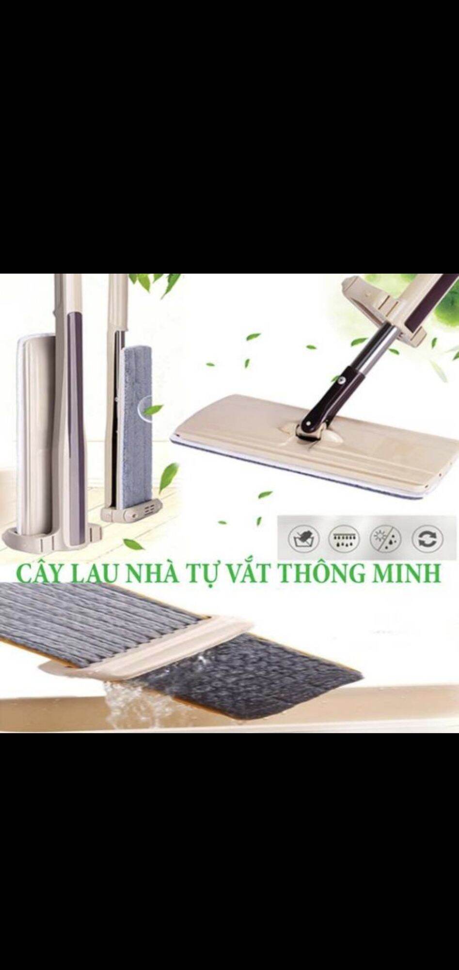 cây lau nhà tự vắt thông minh 360