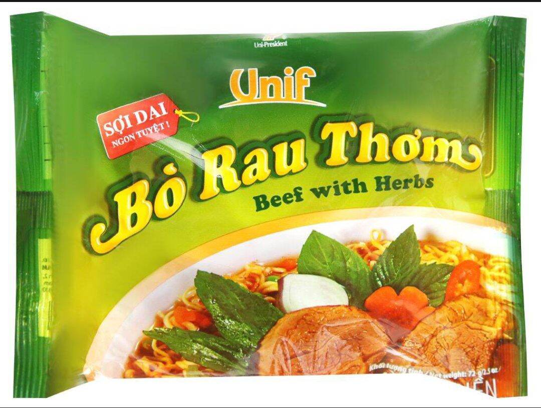 Mì bò rau thơm-10 gói