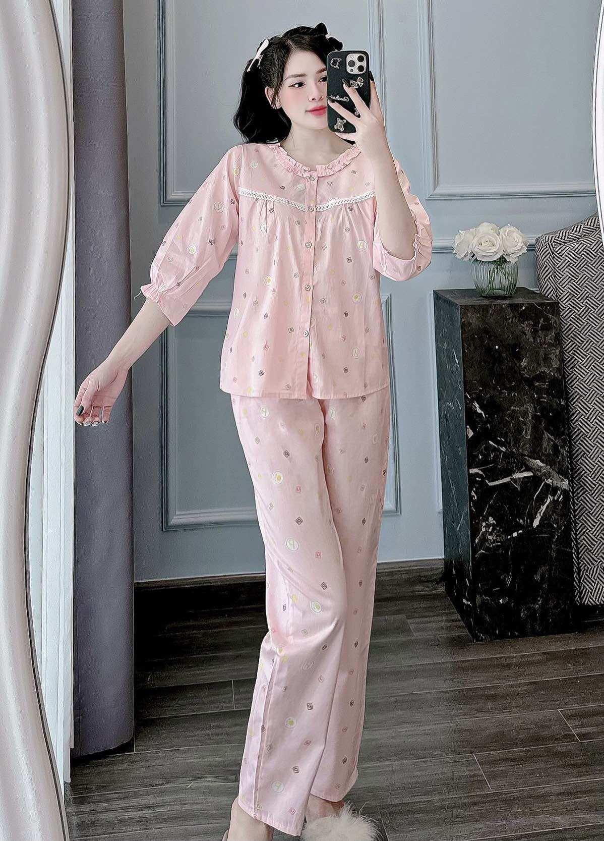 đồ bộ mặc nhà ca cấp xinh đẹp