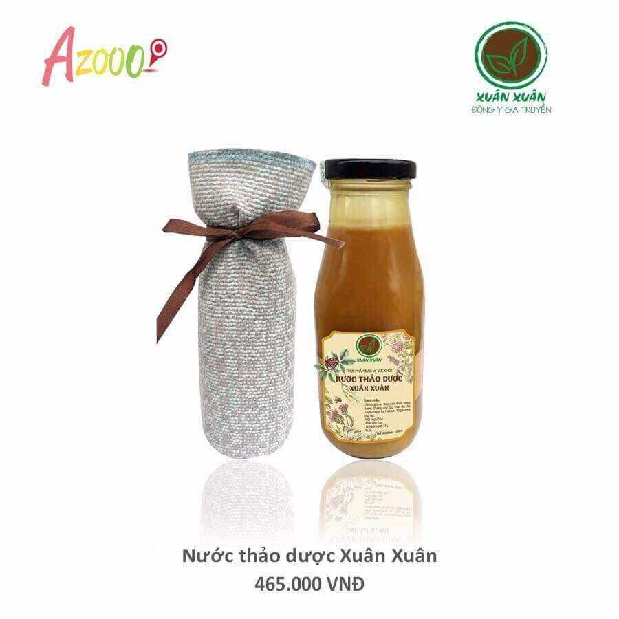 Nước thảo dược Xuân Xuân đẹp da cân bằng nội tiết tố nữ