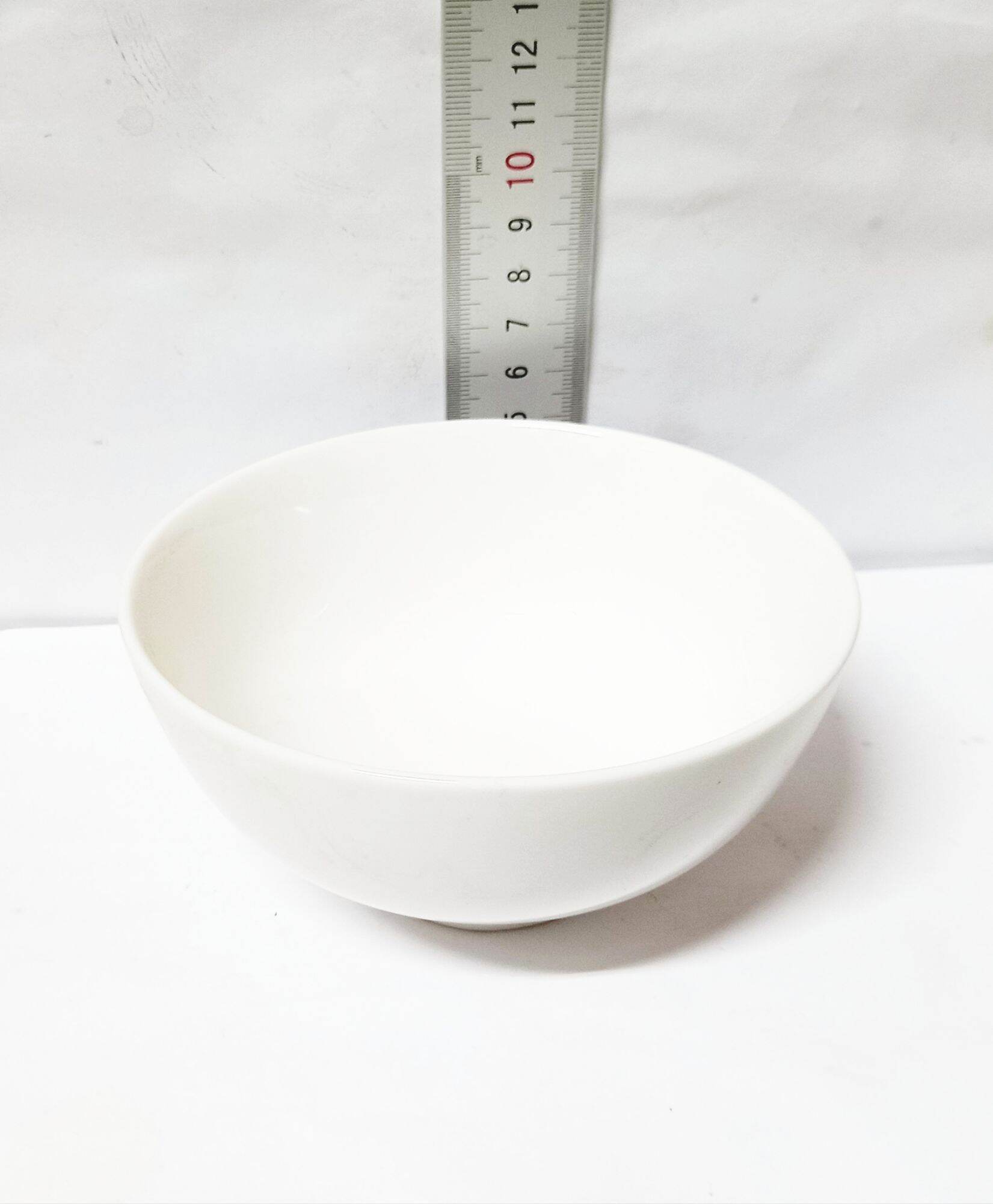 Bộ 10 chén cơm Trắng sứ  Minh .Long 1