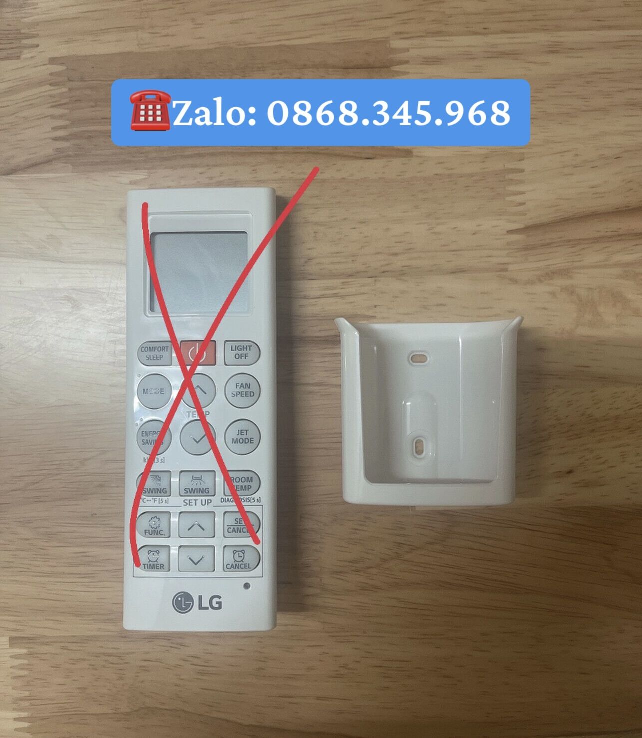 Giá đỡ để điều khiển điều hoà LG