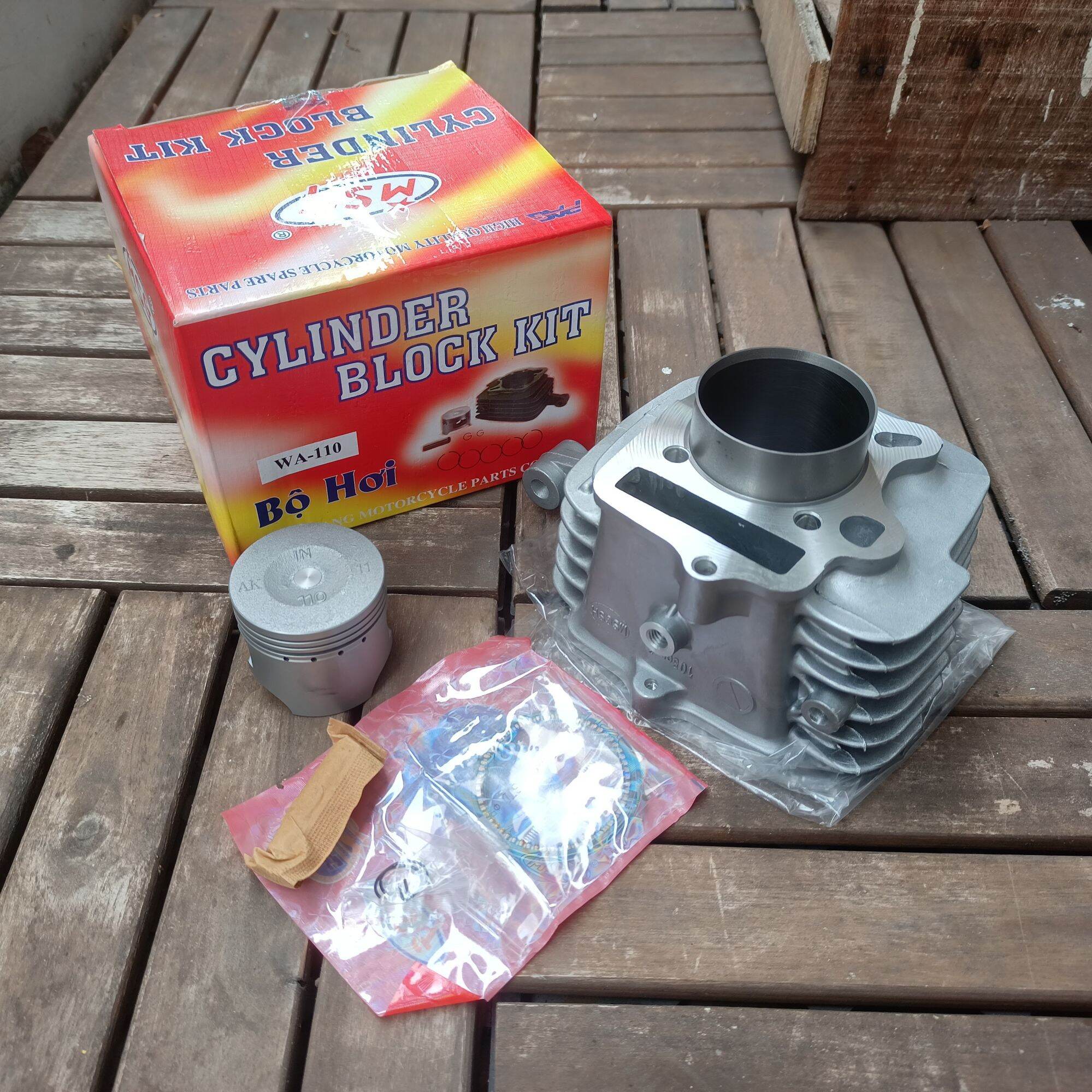 Aluminum Cylinder set for Honda wave 110 PAG/MSG brand