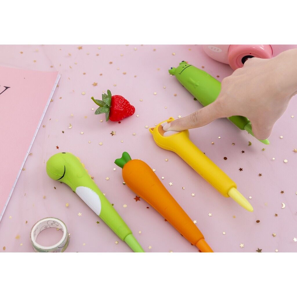 Bút nước squishy nhiều hình dễ thương, bút cute