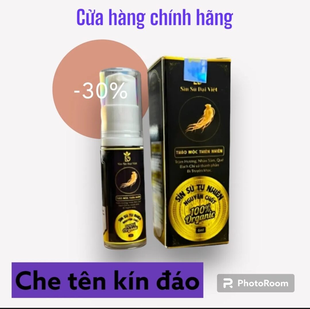 Thảo mộc bôi SÌN NƯỚC Ê ĐÊ - VUA SÍN SÙ cao cấp nam (chai 3 ml) - hàng chính hãng ( gel sú trơn xìn sình xú )