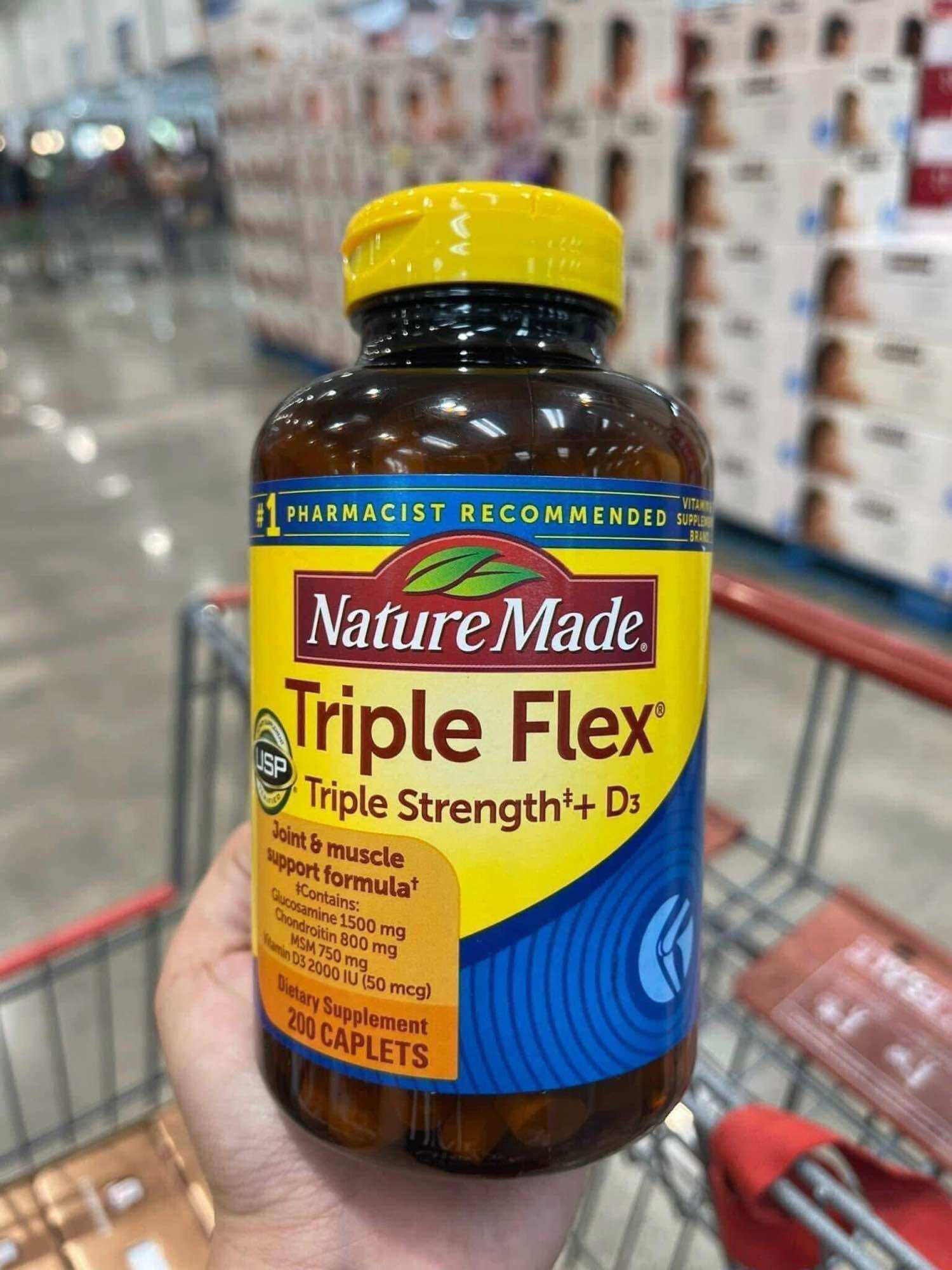 🎁🎁 Viên uống Triple Flex Nature Made200 viên
