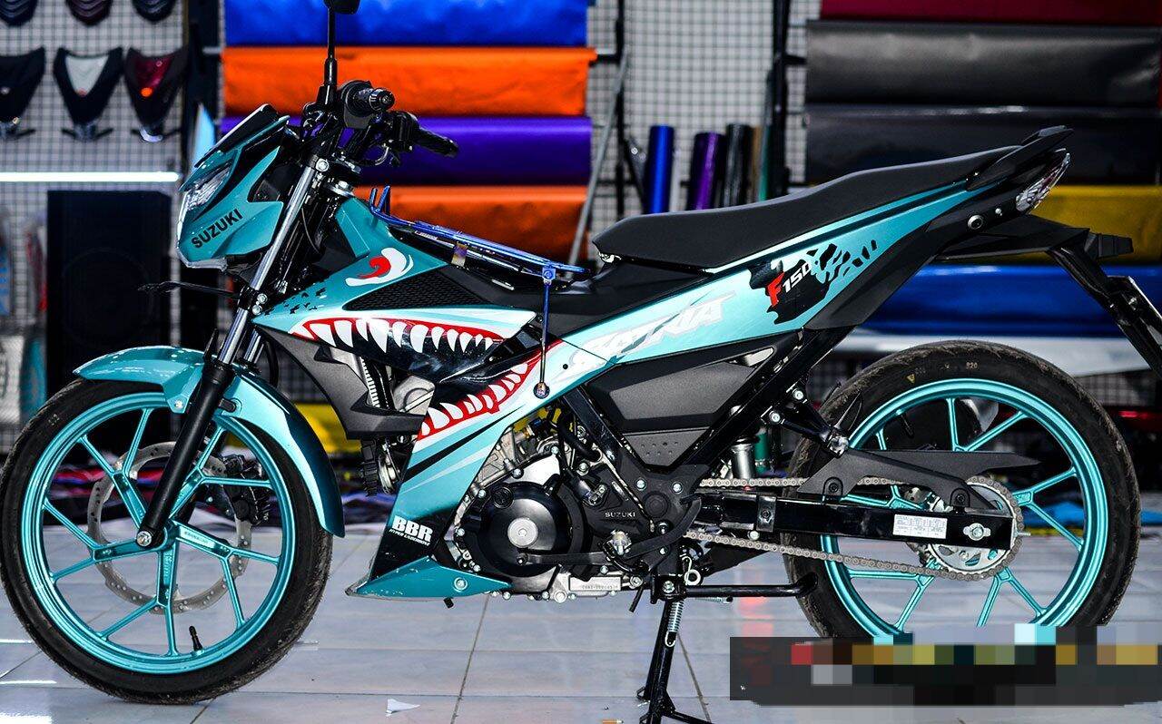 Tem rời raider xanh cá mập