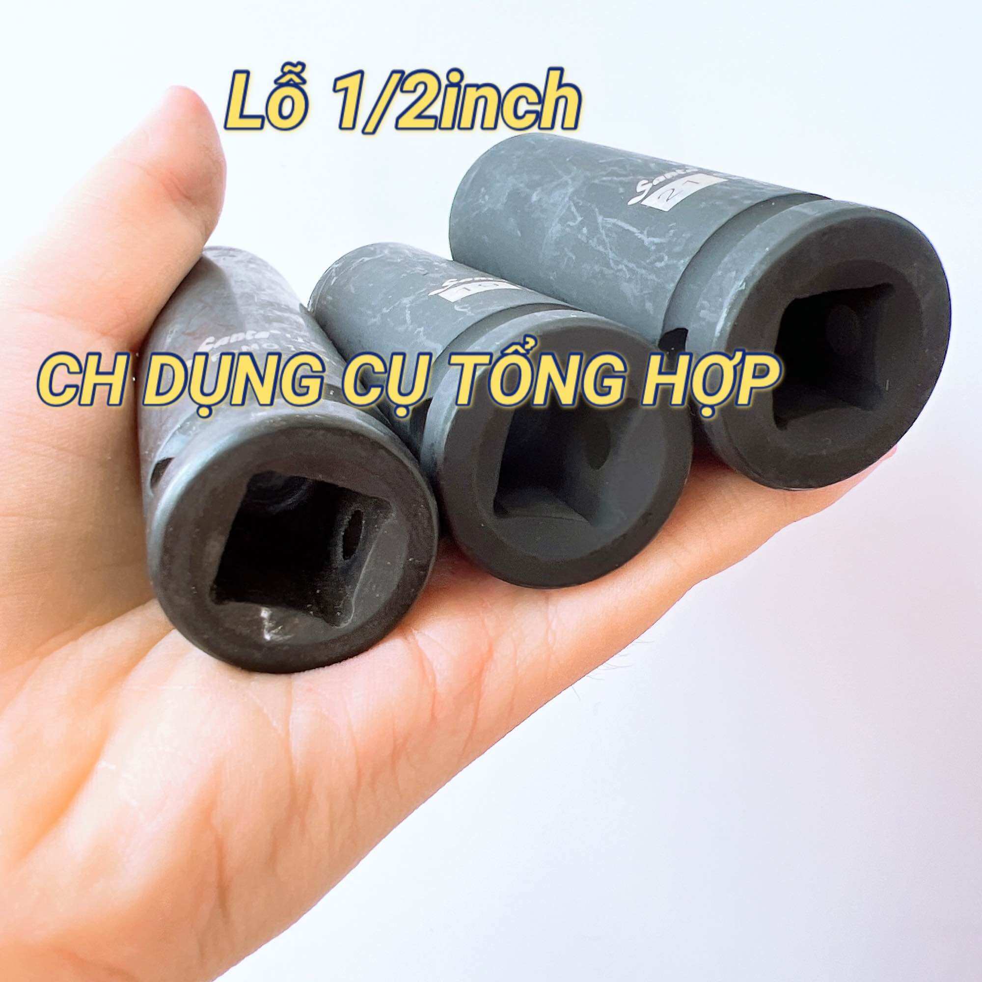 Bộ tuýp tháo mâm xe 17-19-21 Santa (Combo tuýp 17-19-21)