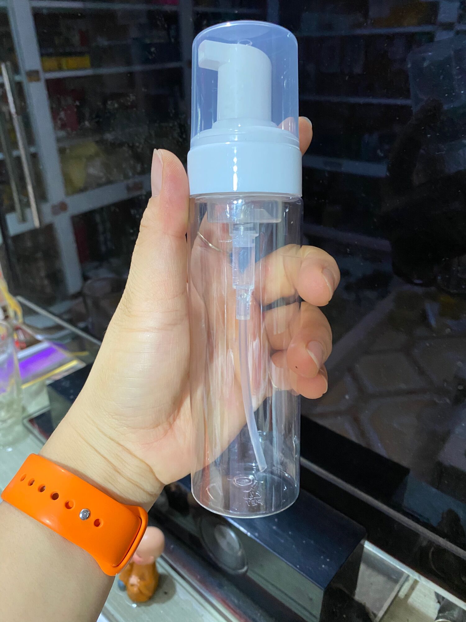 Vỏ Chai tạo bọt vệ sinh hình xăm 200ml
