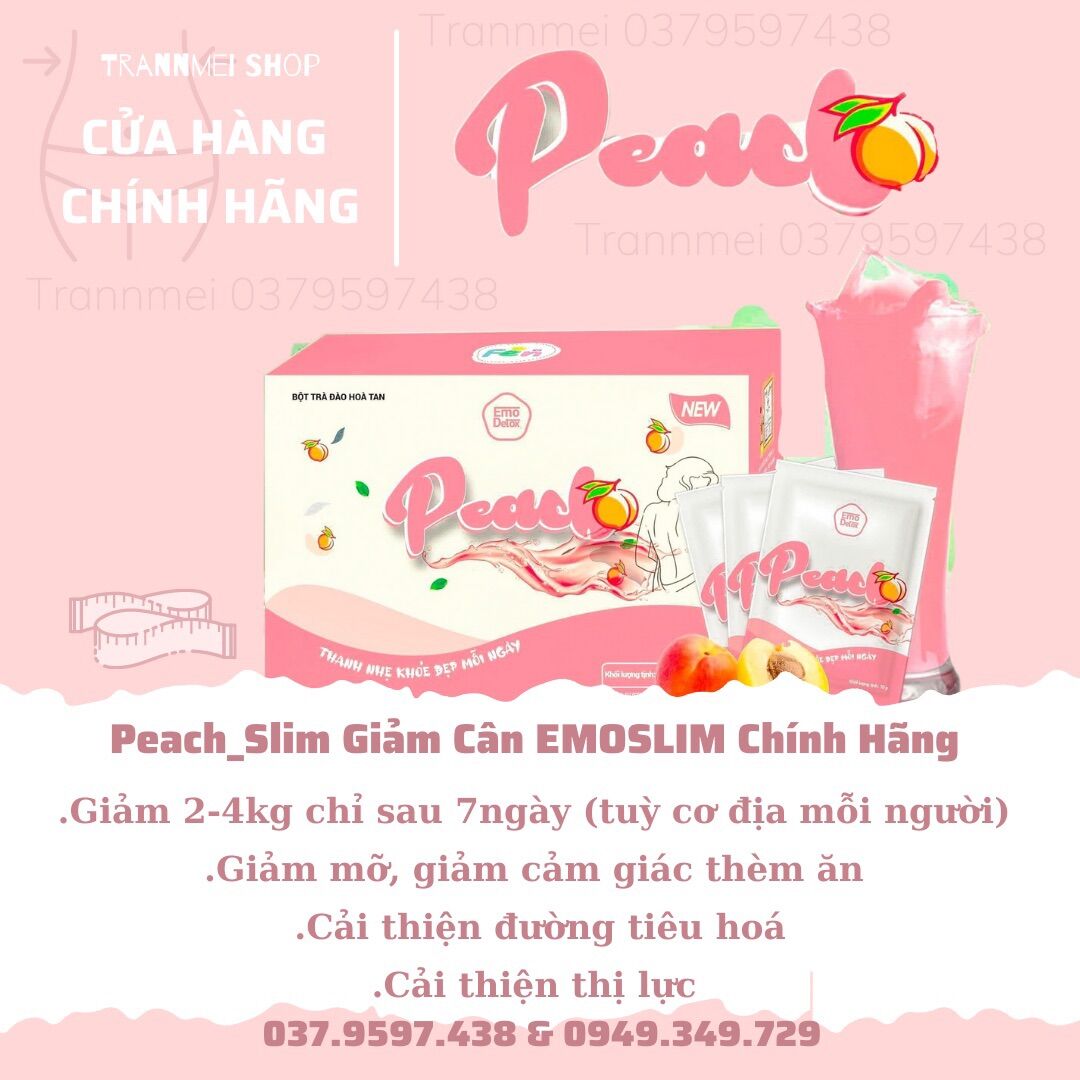 ⚡combo 3hộp. bột trái cây giảm cân emoslim