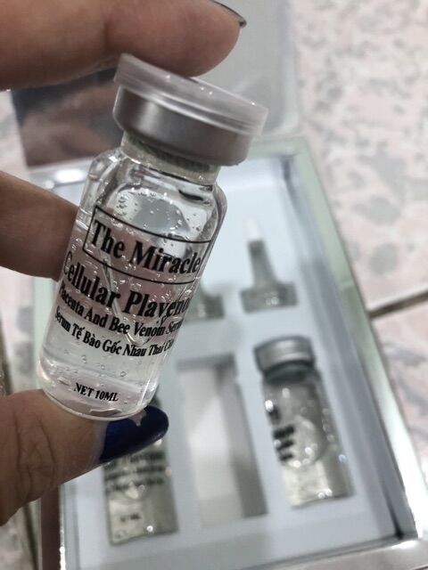 SÉT SERUM TẾ BÀO GỐC NHAU THAI CỪU (tinh chất tế bào gốc nhau thai cừu)